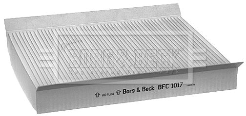 BORG & BECK Фильтр, воздух во внутренном пространстве BFC1017